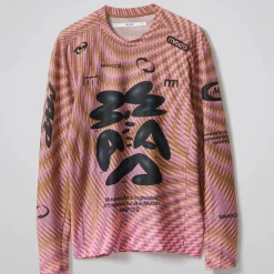 Maglia maniche lunghe Maap Spectrum Air - Rosa