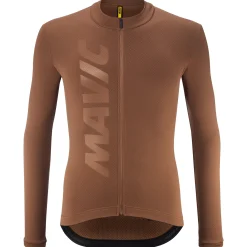 Maglia maniche lunghe Mavic Aksium Thermo - Marrone