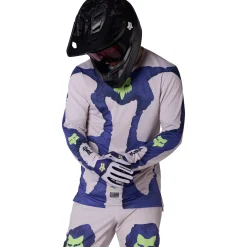 Maglia maniche lunghe mtb Fox Flexair Awareness - Multicolore