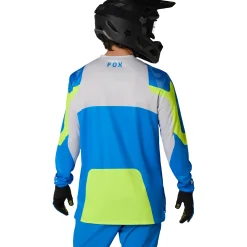 Maglia maniche lunghe mtb Fox Ranger Tactile - Azzurro