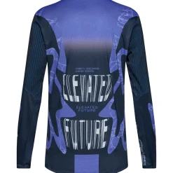 Maglia maniche lunghe mtb Fox Flexair Diffuse - Viola