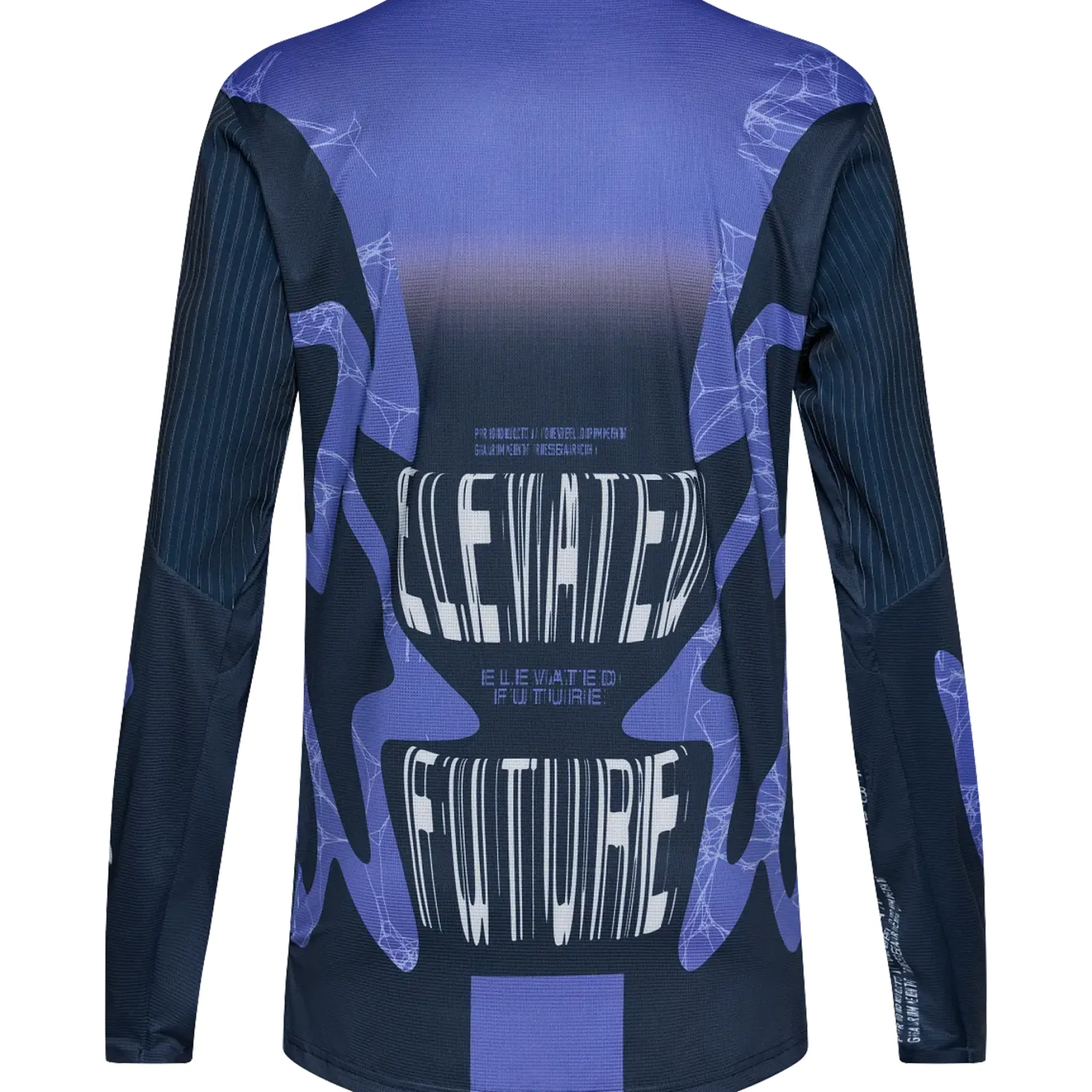 Maglia maniche lunghe mtb Fox Flexair Diffuse - Viola