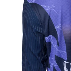 Maglia maniche lunghe mtb Fox Flexair Diffuse - Viola