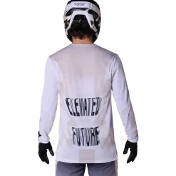 Maglia maniche lunghe mtb Fox Flexair Diffuse - Bianco
