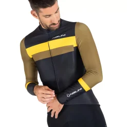 Maglia maniche lunghe Nalini Stelvio - Nero verde