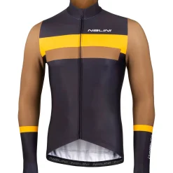 Maglia maniche lunghe Nalini Stelvio - Nero verde