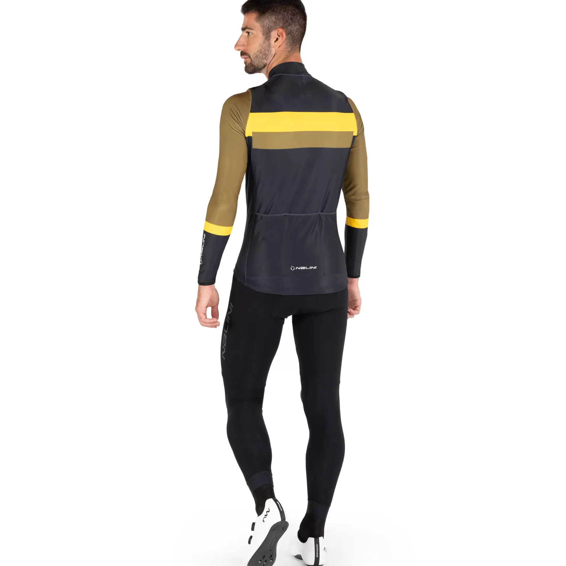 Maglia maniche lunghe Nalini Stelvio - Nero verde