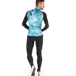 Maglia maniche lunghe Nalini Warm Mesh - Azzurro