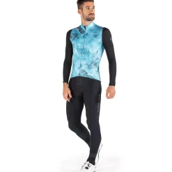 Maglia maniche lunghe Nalini Warm Mesh - Azzurro
