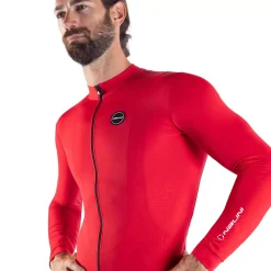 Maglia maniche lunghe Nalini Light Wrap J - Rosso