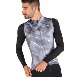 Maglia maniche lunghe Nalini Warm Mesh - Grigio