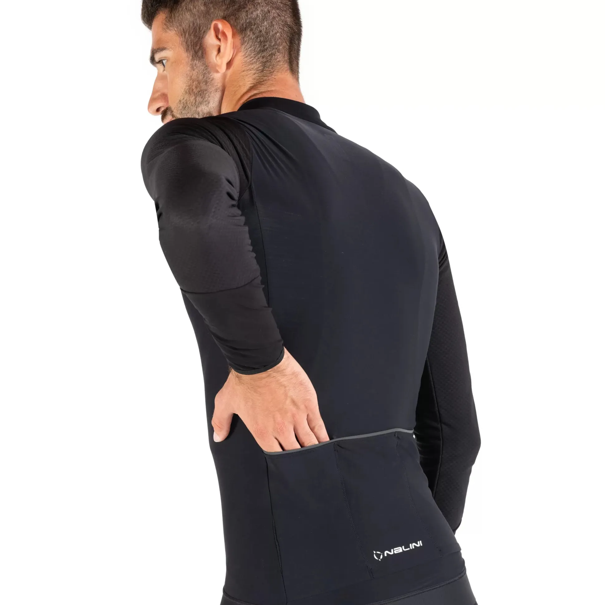 Maglia maniche lunghe Nalini Ergo Warm - Noir