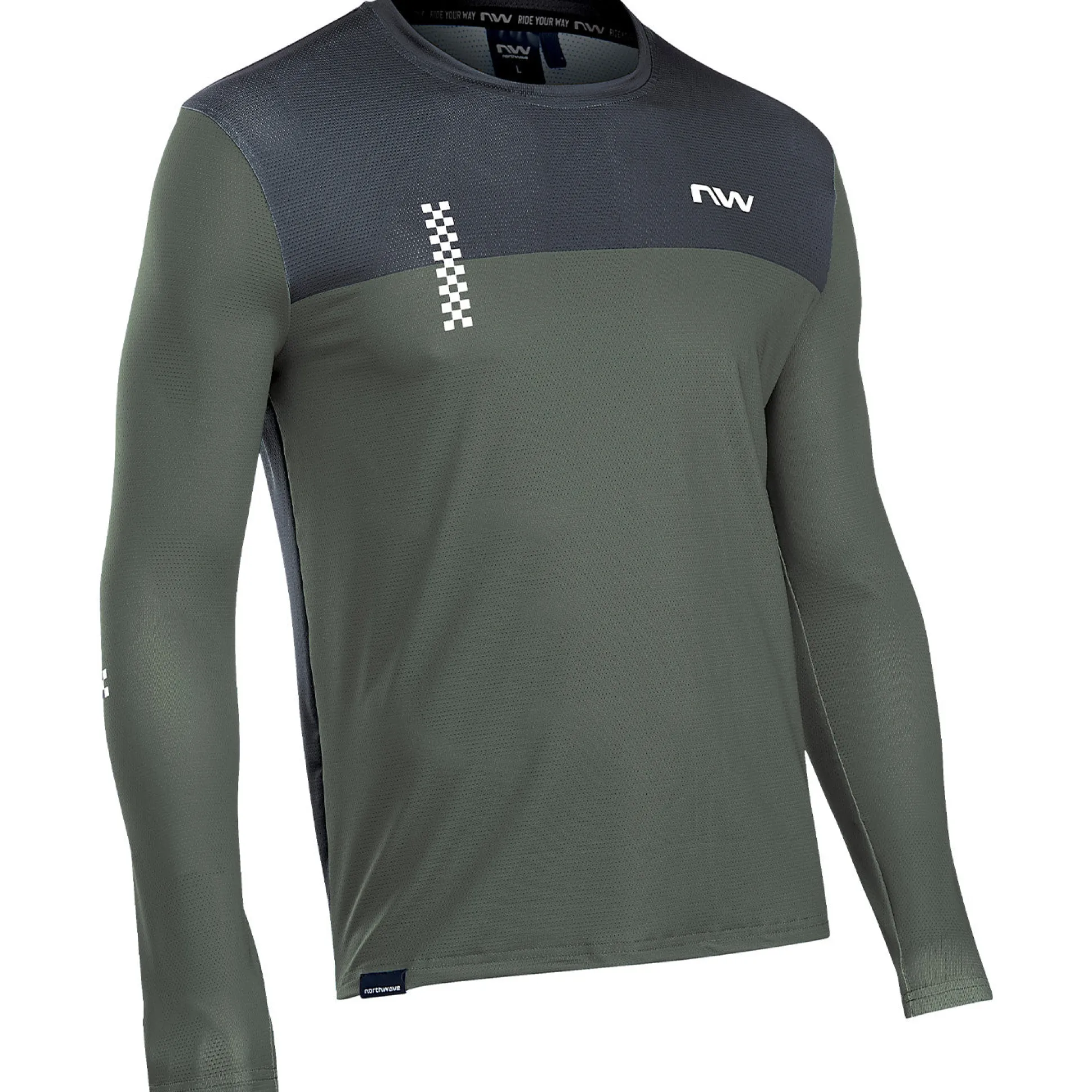 Maglia maniche lunghe Northwave XTrail 2 - Verde