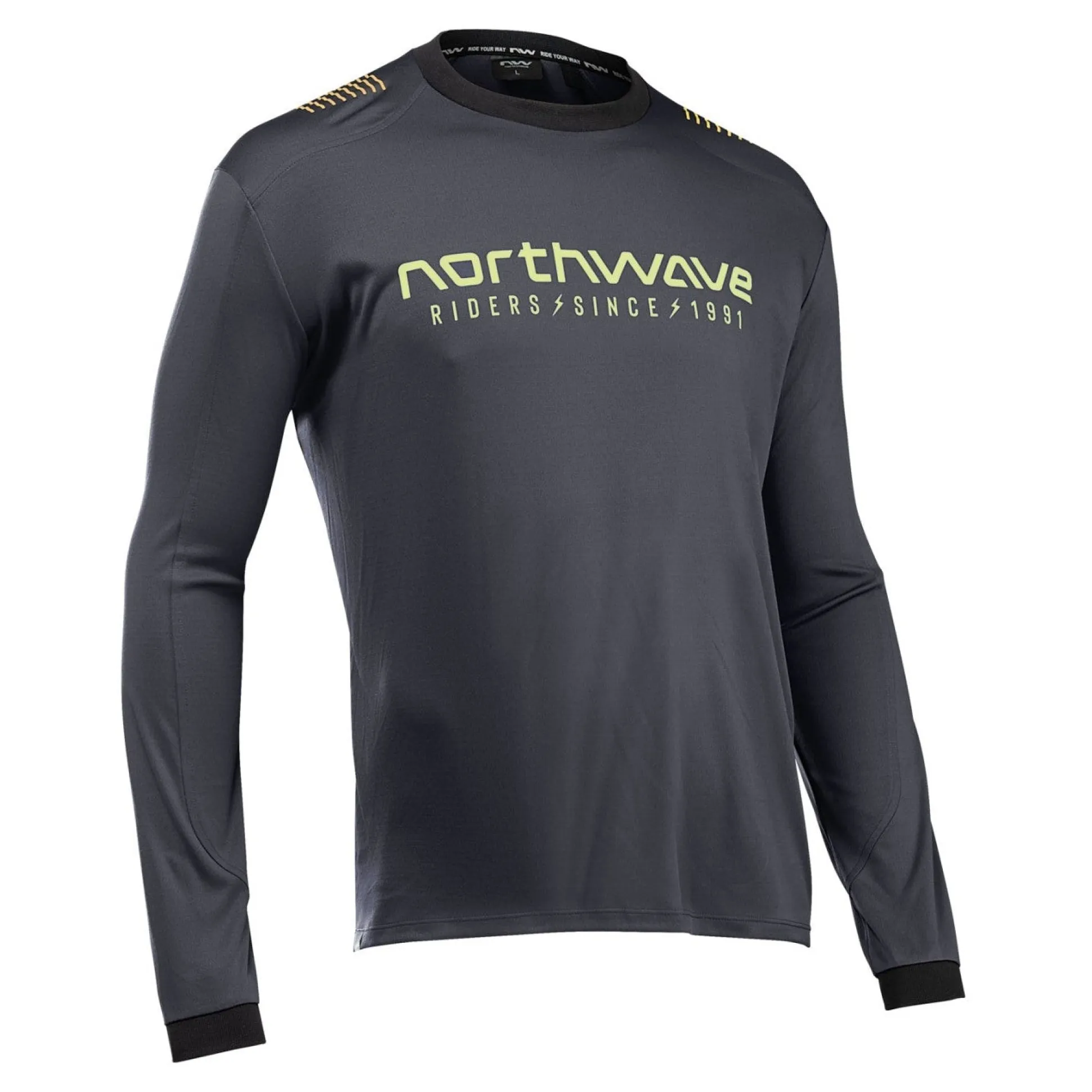 Maglia maniche lunghe Northwave Sharp - Nero verde