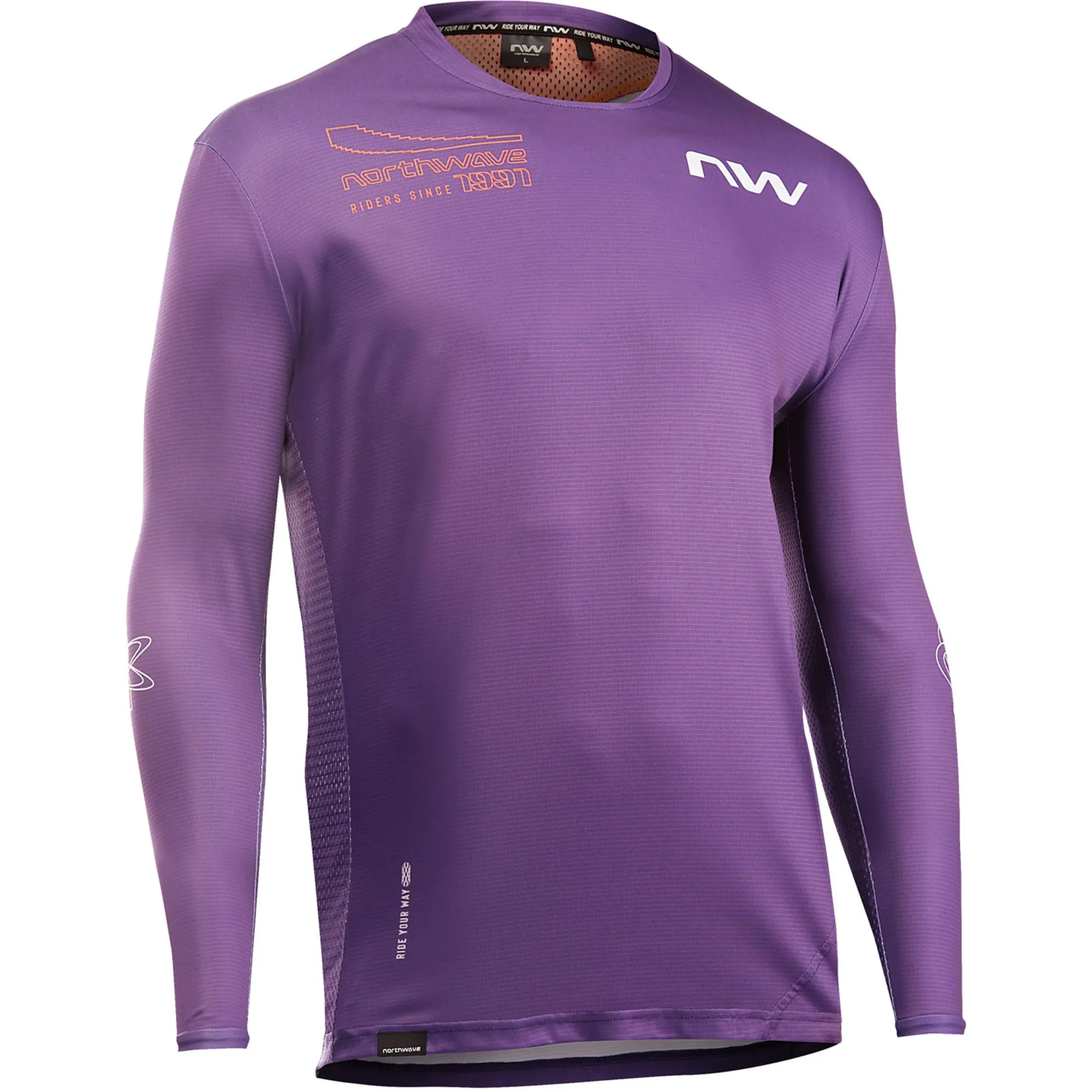 Maglia maniche lunghe Northwave Edge 2 - Viola