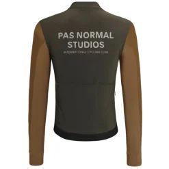 Maglia maniche lunghe Pas Normal Studios Mechanism Thermal - Verde marrone