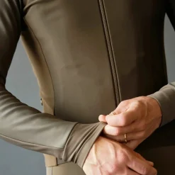 Maglia maniche lunghe Pas Normal Studios Mechanism Thermal - Marrone