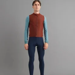 Maglia maniche lunghe Pas Normal Studios Mechanism Thermal - Marrone blu