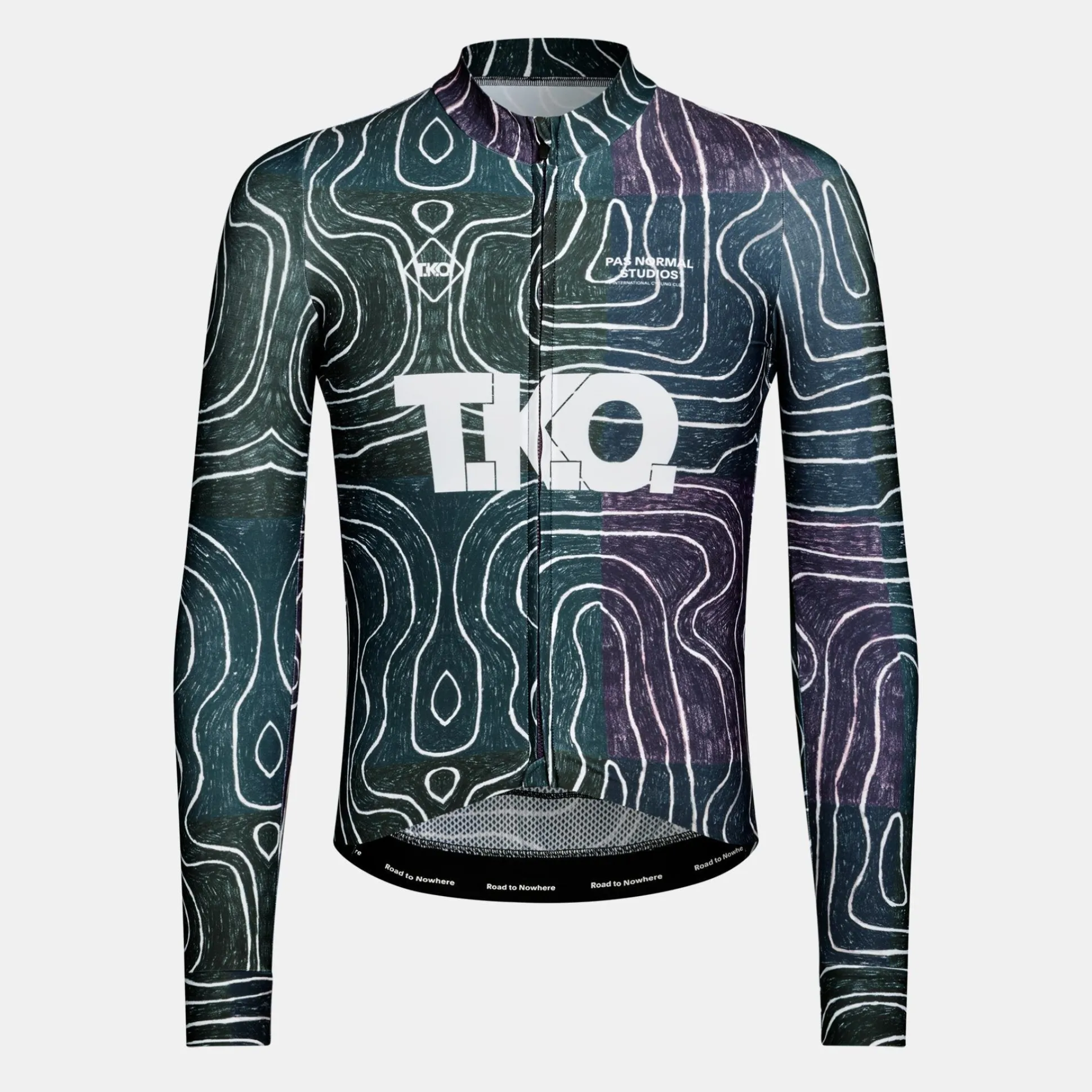 Maglia maniche lunghe Pas Normal Studios T.K.O. Mechanism - Black Multi
