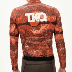 Maglia maniche lunghe Pas Normal Studios T.K.O. Woven - Rosso