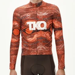 Maglia maniche lunghe Pas Normal Studios T.K.O. Woven - Rosso