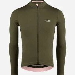 Maglia maniche lunghe Pedaled Element Merino - Verde
