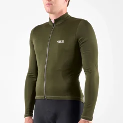 Maglia maniche lunghe Pedaled Element Merino - Verde
