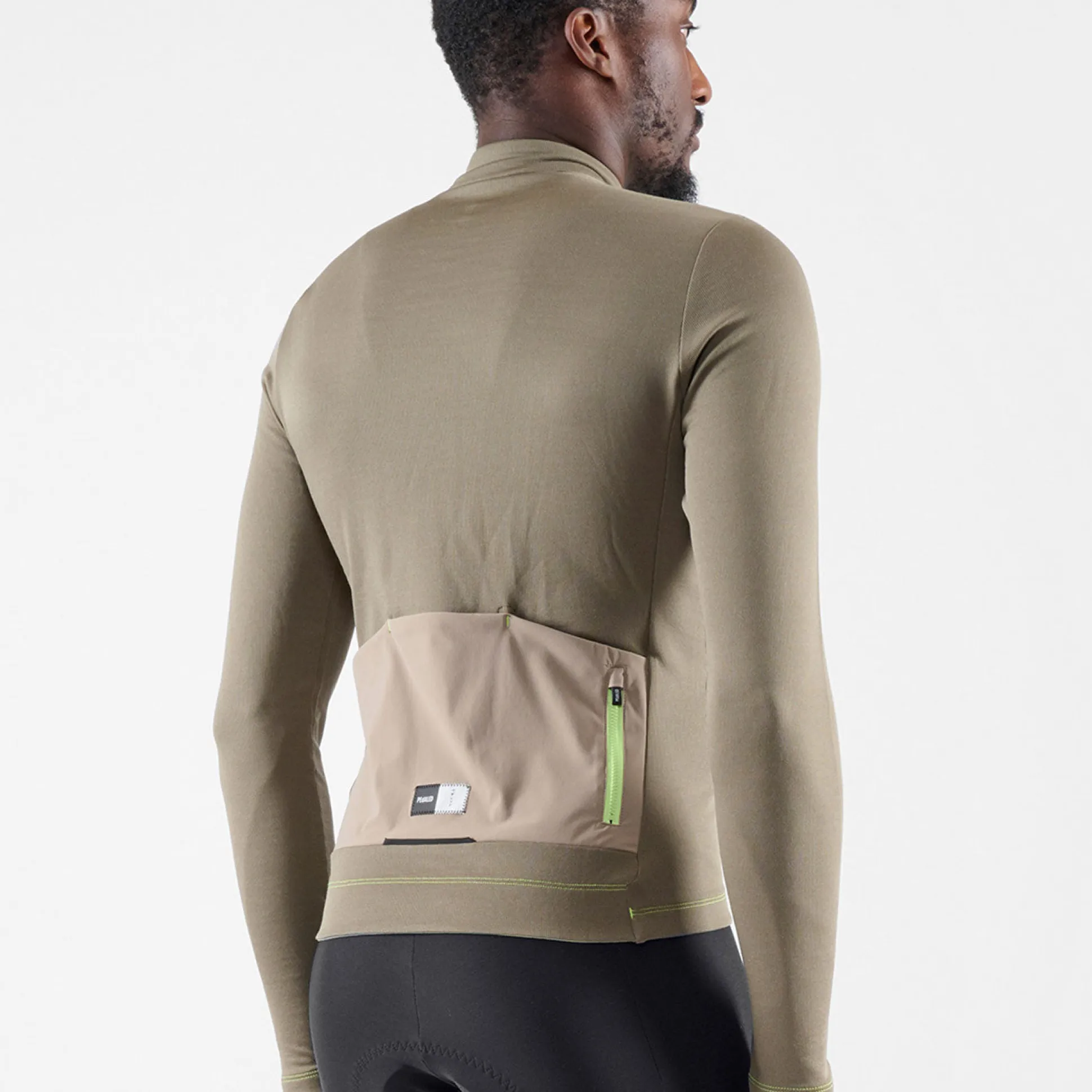 Maglia maniche lunghe Pedaled Element Merino - Grigio