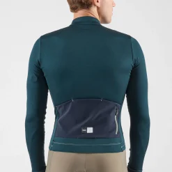 Maglia maniche lunghe Pedaled Element Merino - Blu