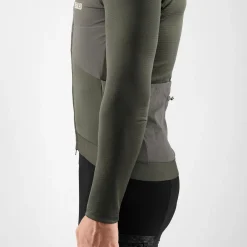 Maglia maniche lunghe Pedaled Odyssey Windblock Merino - Grigio