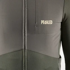 Maglia maniche lunghe Pedaled Odyssey Windblock Merino - Grigio