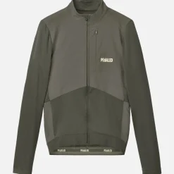 Maglia maniche lunghe Pedaled Odyssey Windblock Merino - Grigio