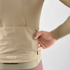 Maglia maniche lunghe Pedaled Element - Beige