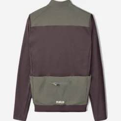 Maglia maniche lunghe Pedaled Odyssey Windblock Merino - Viola