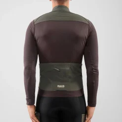 Maglia maniche lunghe Pedaled Odyssey Windblock Merino - Viola