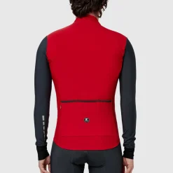 Maglia maniche lunghe Pissei Monviso - Rosso grigio