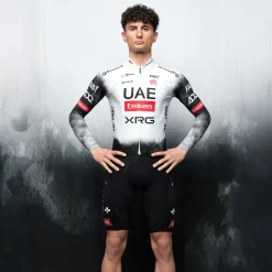 Maglia maniche lunghe Pissei UAE Team Emirates 2025 Primapelle