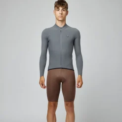 Maglia maniche lunghe Pissei Primapelle - Grigio
