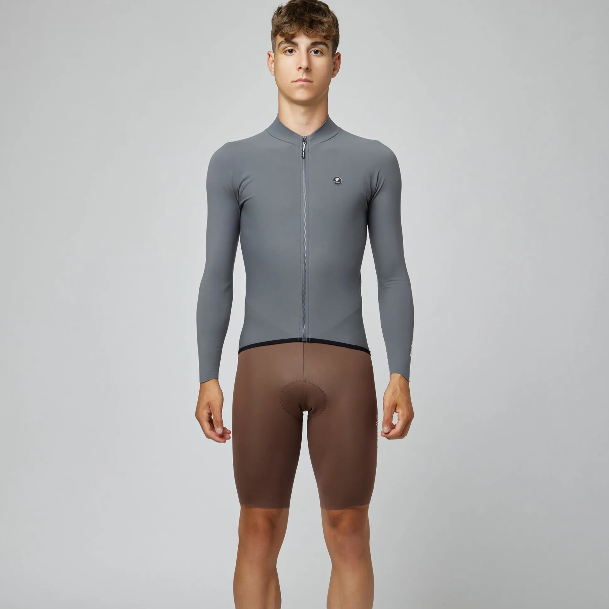 Maglia maniche lunghe Pissei Primapelle - Grigio