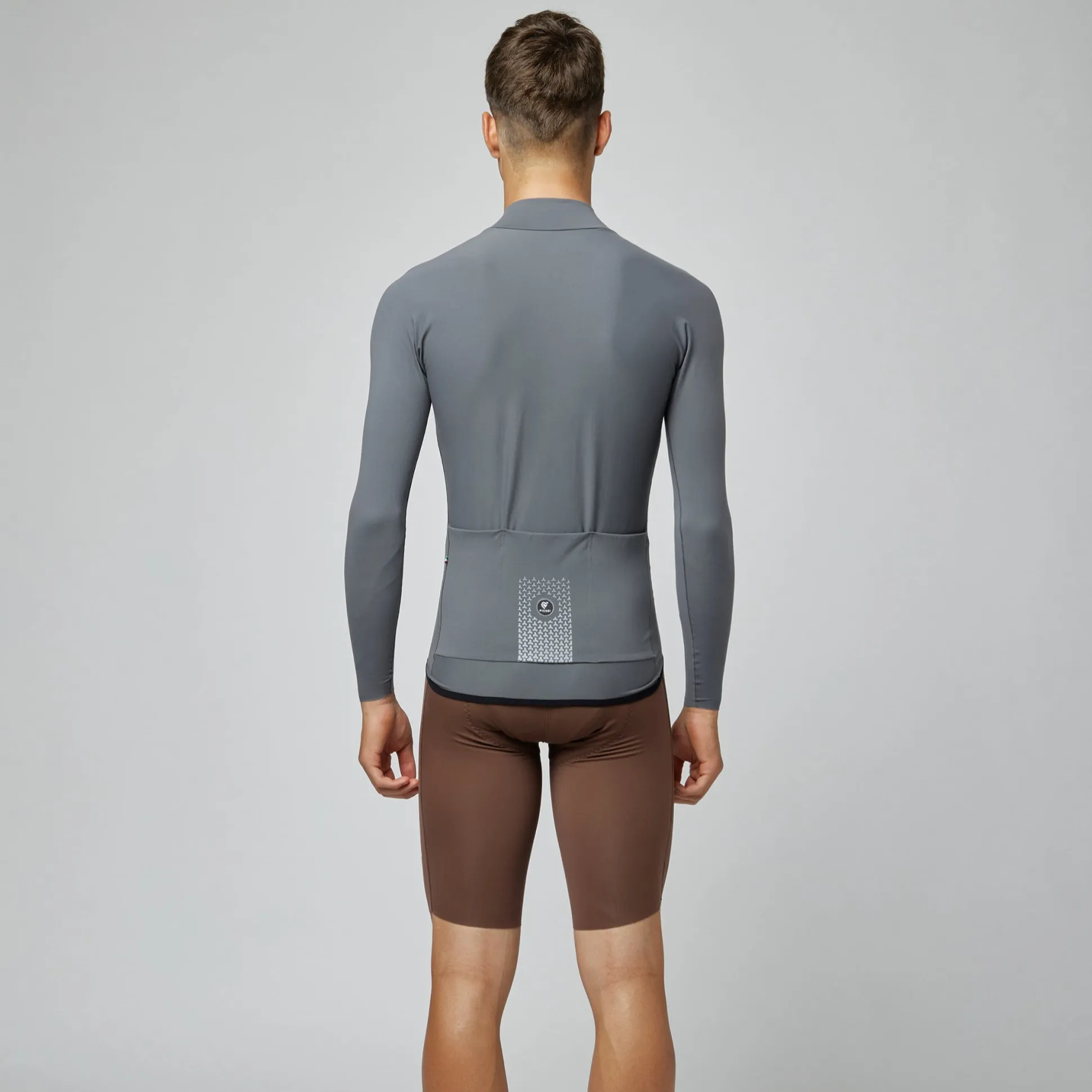 Maglia maniche lunghe Pissei Primapelle - Grigio