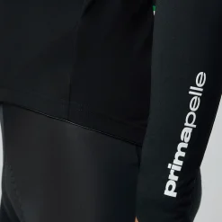 Maglia maniche lunghe Pissei Primapelle Wind - Nero
