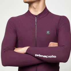 Maglia maniche lunghe Pissei Primapelle - Bordeaux