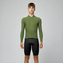 Maglia maniche lunghe Pissei Primapelle - Verde scuro