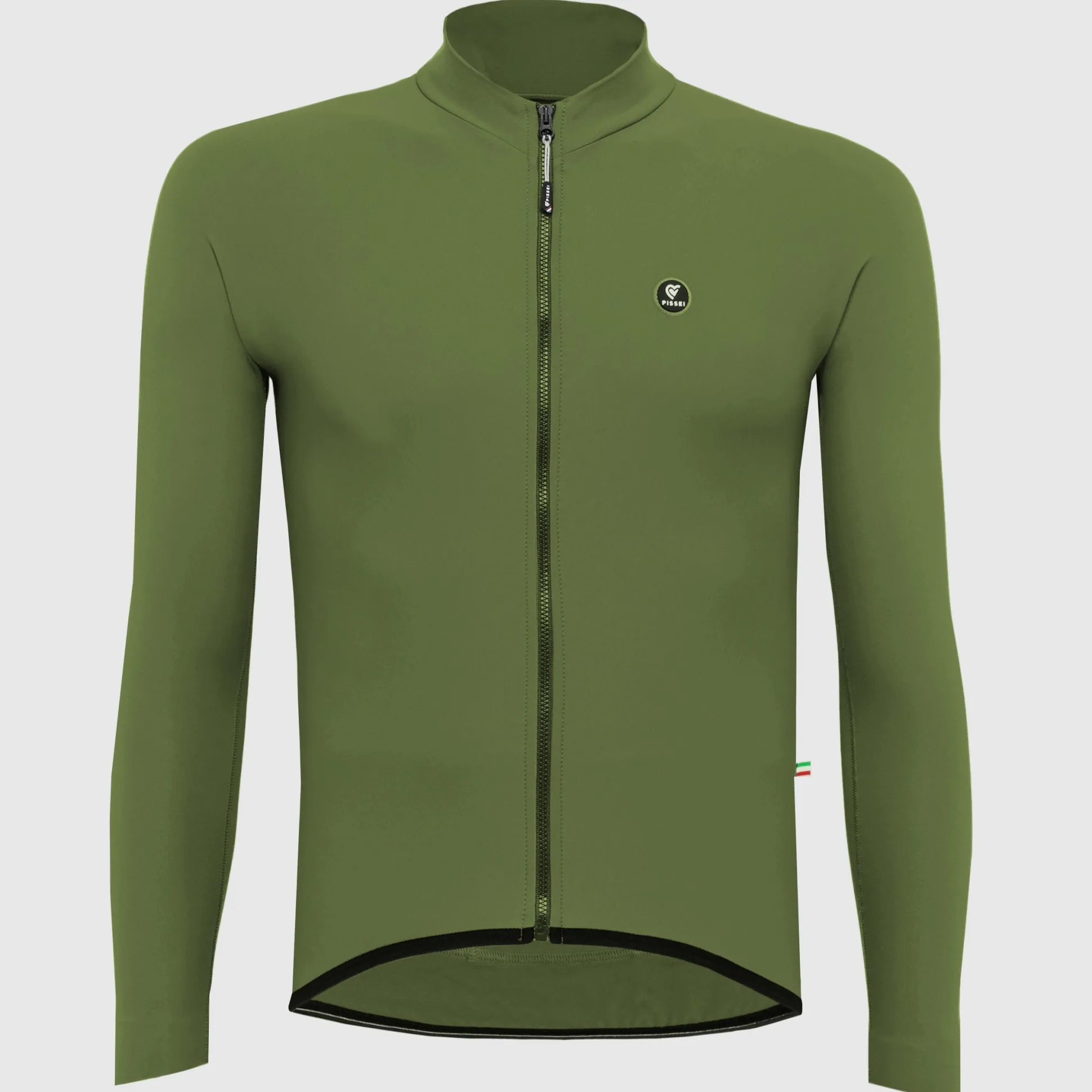 Maglia maniche lunghe Pissei Primapelle - Verde scuro