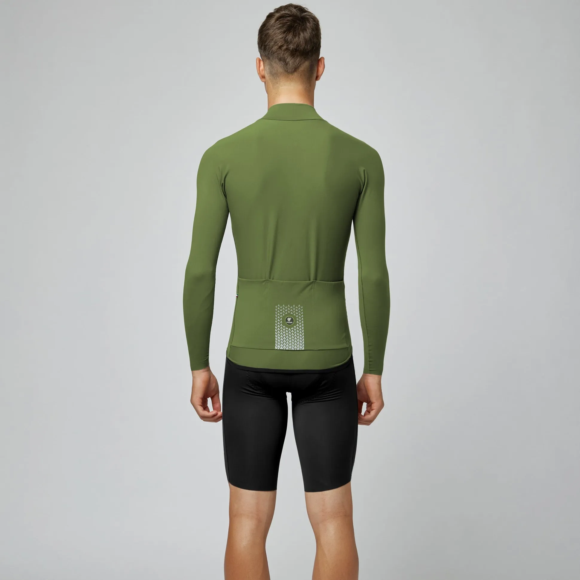 Maglia maniche lunghe Pissei Primapelle - Verde scuro