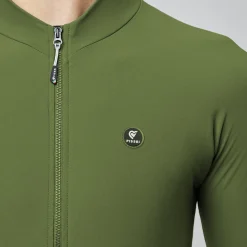 Maglia maniche lunghe Pissei Primapelle - Verde scuro