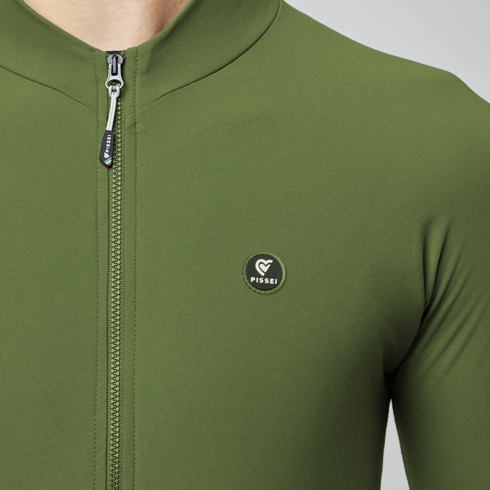 Maglia maniche lunghe Pissei Primapelle - Verde scuro