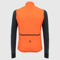 Maglia maniche lunghe Pissei Monviso - Arancio grigio