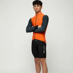 Maglia maniche lunghe Pissei Monviso - Arancio grigio