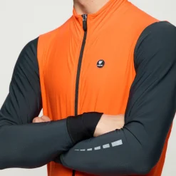 Maglia maniche lunghe Pissei Monviso - Arancio grigio